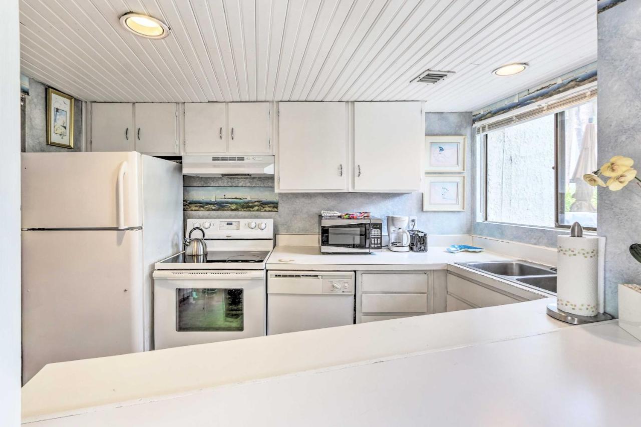 Hilton Head Island Townhome Patio, Walk To Beach Exteriör bild