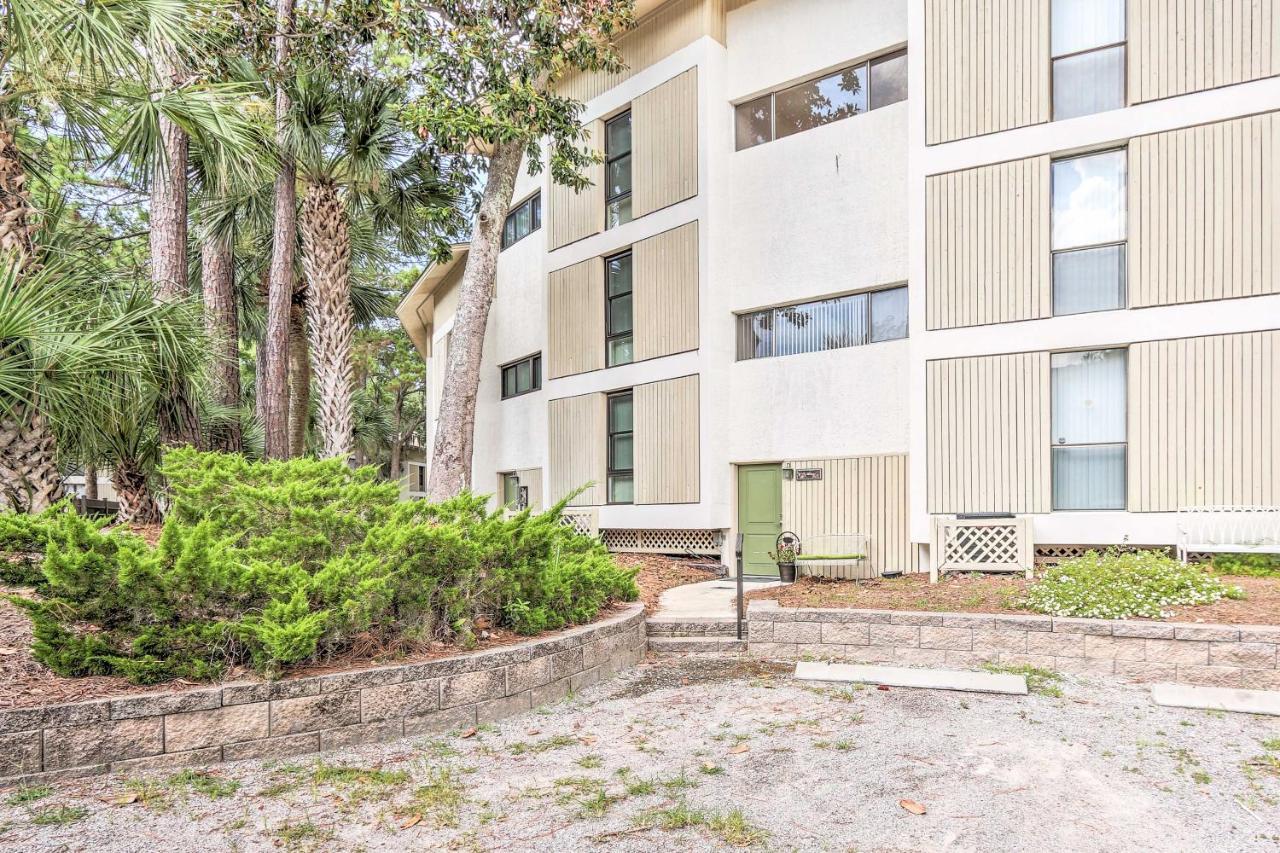 Hilton Head Island Townhome Patio, Walk To Beach Exteriör bild
