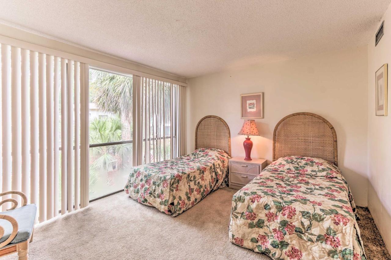 Hilton Head Island Townhome Patio, Walk To Beach Exteriör bild