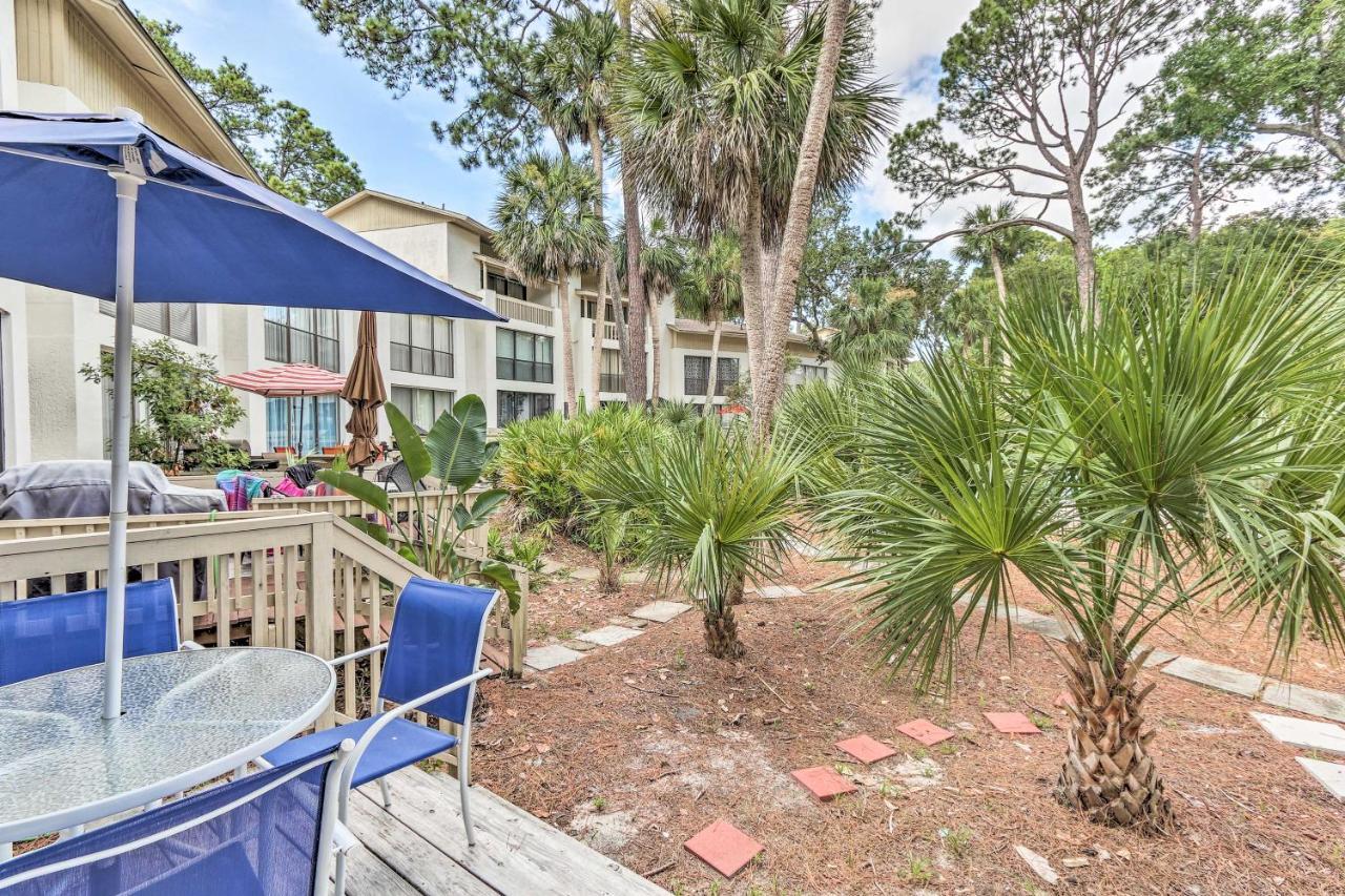Hilton Head Island Townhome Patio, Walk To Beach Exteriör bild